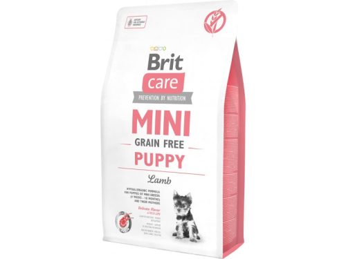 BRIT Mini Grain Free puppy kutyaeledel bárány 2g