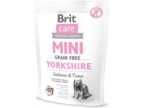 BRIT Mini Grain Free Yorkshire kutyaeledel lazac&tonhal 400g