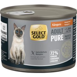 Select Gold Pure macska konzerv adult kenguru 6x200g