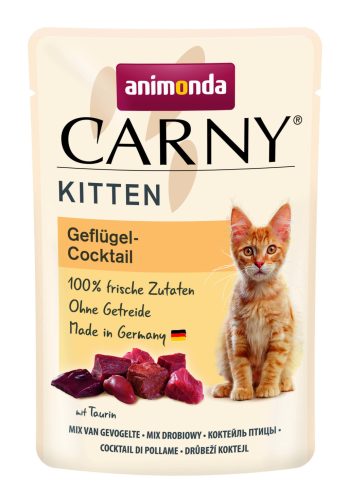 Animonda Carny macska tasak kitten baromfi koktél 12x85g