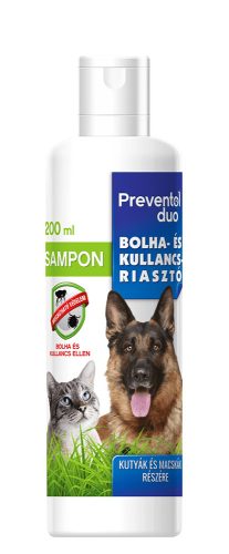 Preventol kutya sampon bolha és kullancs ellen 200ml