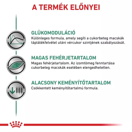 Royal Canin Veterinary Diabetic cukorbeteg alutasak macskaeledel 12x85g