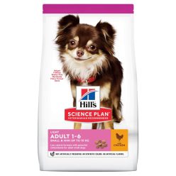   Hill's Science Plan S&M száraz kutyaeledel adult light csirke 6kg