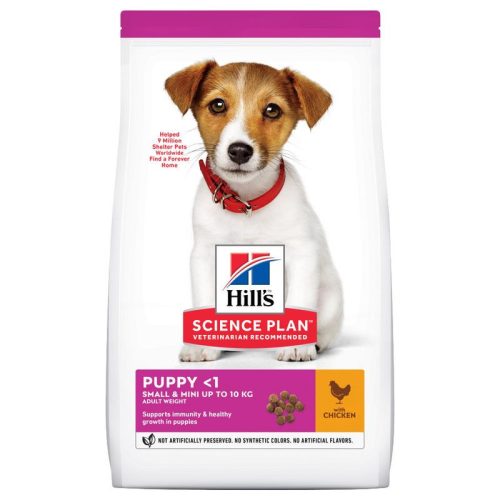 Hill's Science Plan S&M száraz kutyaeledel puppy csirke 3kg