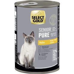 Select Gold Pure macska konzerv senior csirke 6x400g