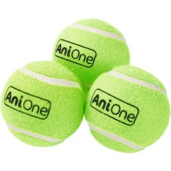 AniOne kutyajáték teniszlabda sipoló 3 6cm