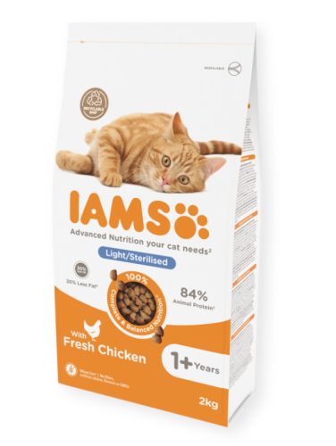 IAMS Vitality macska szárazeledel adult steril csirke 800g