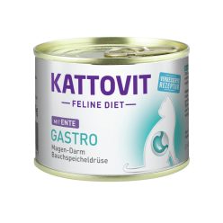   Kattovit Feline Diet konzerv diétás macskaeledel kacsa 12x185g