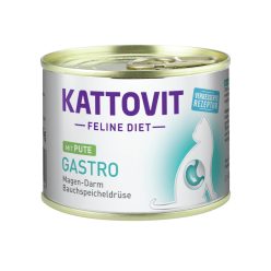   Kattovit Feline Diet konzerv diétás macskaeledel pulyka 12x185g