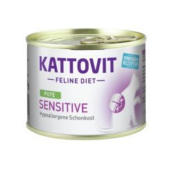   Kattovit Feline Diet Sensitive konzerv macskaeledel pulyka 12x185g