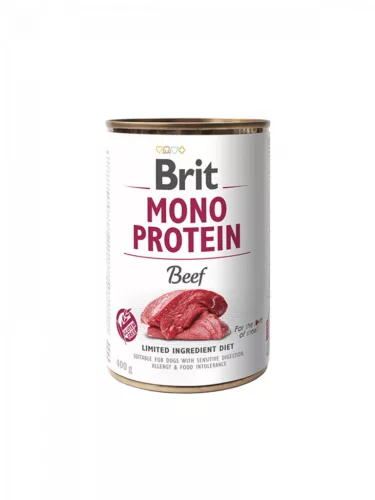 Brit Mono Protein kutya konzerv marha 6x400g
