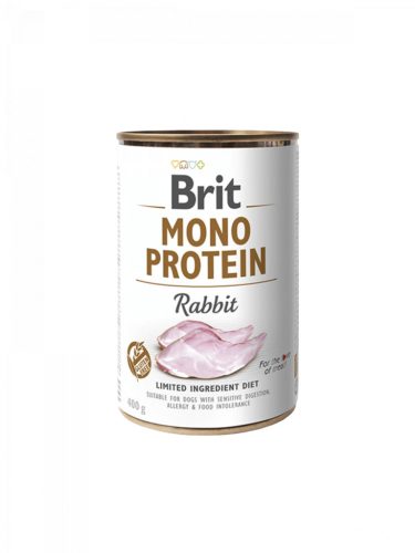 Brit Mono Protein kutya konzerv nyúl 6x400g