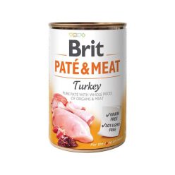 Brit Paté&Meat kutya konzerv pulyka 6x400g
