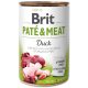 Brit Paté & Meat konzerv kacsa 6x400g