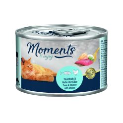 Moments macska konzerv tonhal és csirke sajttal 6x140g
