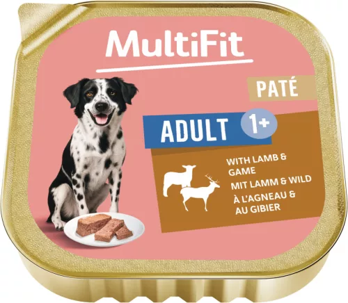 FIT+FUN kutya tálka adult bárány&marha 9x300g