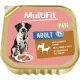 FIT+FUN kutya tálka adult bárány&marha 9x300g