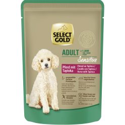   Select Gold Sensitive kutya tasak adult lóhús&tápióka 12x100g