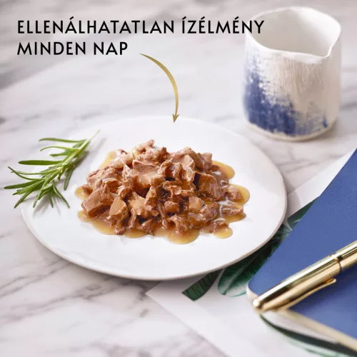 Gourmet Perle macska tasak MP borjú&vad&marha&pisztráng 4x85g