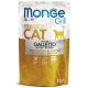 MONGE Grill macska tasak steril kiskakas 28x85g