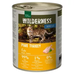   Real Nature Wilderness macska konzerv konzerv adult pulyka 6x800g
