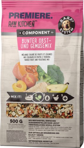 Premiere Raw Kitchen kutya gyümölcs- és zöldségpehely 500g
