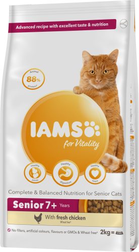 IAMS Vitality macska szárazeledel senior csirke 2kg