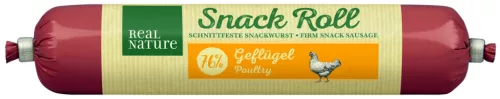 Real Nature Snack Roll kutya jutalomfalat szárnyas 80g