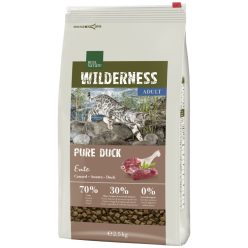   Real Nature Wilderness száraz macskaeledel adult kacsa 2,5kg