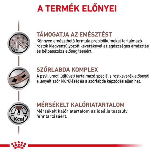Royal Canin Veterinary Gastrointestinal hairball szőrlabda ellen száraz macskaeledel  2kg