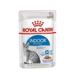   Royal Canin Feline Health Nutrition macska tasak adult Indoor Steril jelly 12x85g