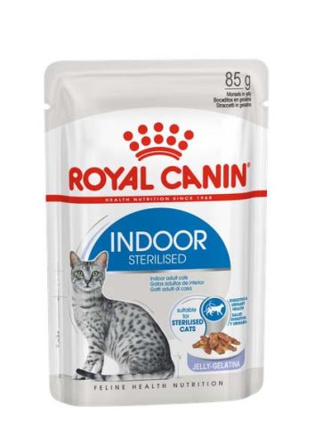 Royal Canin Feline Health Nutrition macska tasak adult Indoor Steril jelly 12x85g