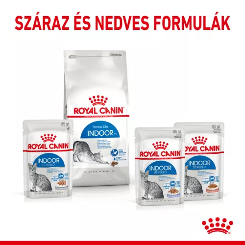 Royal Canin Feline Health Nutrition macska tasak adult Indoor Steril gravy 12x85g