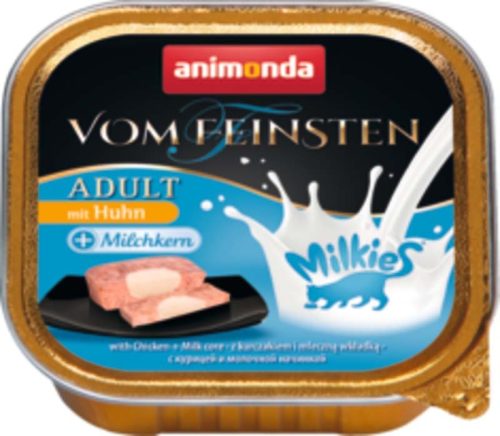 Animonda vom Feinsten macska tálka csirke&tej töltött 32x100g