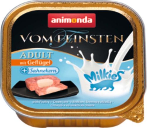 Animonda vom Feinsten macska tálka szárnyas&tejszín 32x100g
