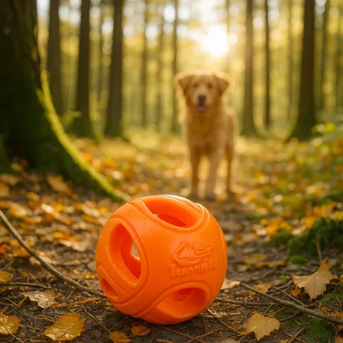 Dogs Creek Air kutyajáték gumilabda M-L 7,6cm