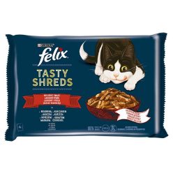 Felix Shreds macska tasak MP házias 4x80g