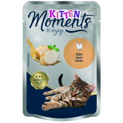 Moments macska tasak kitten csirke 12x70g