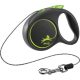 Flexi Black Design kutyapóráz csévélő zsinóros zöld XS 3m