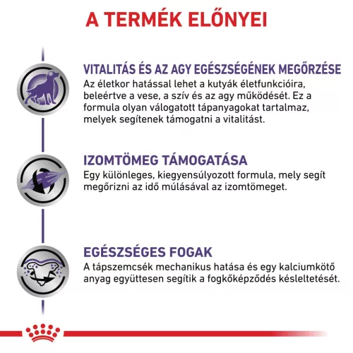 Royal Canin Veterinary Mature consult S kistestű idős kor száraz kutyaeledel 3,5kg
