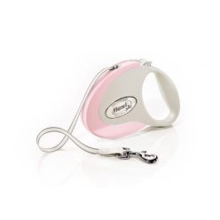 Flexi Style kutyapóráz csévélő szalagos pink M 5m
