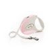Flexi Style kutyapóráz csévélő szalagos pink M 5m