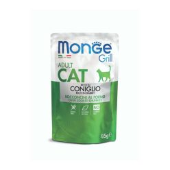 Monge Grill macska tasak adult nyúl 28x85g