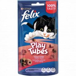 Felix Play Tubes macska jutalomfalat pulyka&sonka 50g