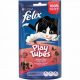 Felix Play Tubes macska jutalomfalat pulyka&sonka 50g