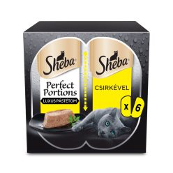 Sheba macska tálka MP csirke 6x37,5g