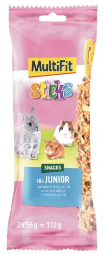 MultiFit rúd junior rágcsálónak 2db 112g