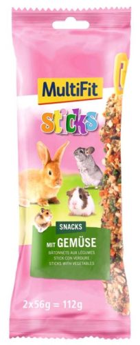 MultiFit rúd rágcsálónak zöldséges 2 db