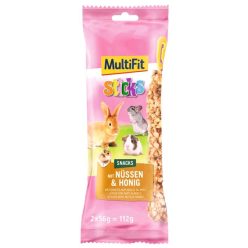MultiFit rúd rágcsálónak mogyoró & méz 2 db