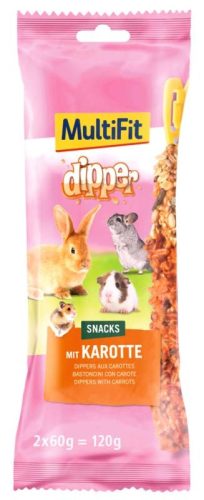 MultiFit rágcsáló snack sárgarépa 2 db